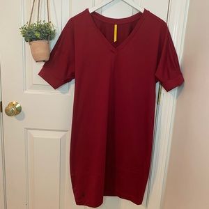 LOLE Red T-Shirt Dress Sz M